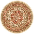 thumbnail image 1 of SAFAVIEH Lyndhurst Miranda Floral Area Rug, Ivory/Rust, 8' x 8' Round, 1 of 8