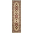 thumbnail image 1 of SAFAVIEH Lyndhurst Miranda Floral Runner Rug, Ivory/Red, 2'3" x 14', 1 of 8
