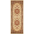 thumbnail image 1 of SAFAVIEH Lyndhurst Miranda Traditional Bordered Runner Rug, Ivory/Red, 2'3" x 8', 1 of 2