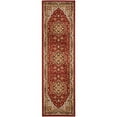 thumbnail image 1 of SAFAVIEH Lyndhurst Miranda Traditional Bordered Runner Rug, Red/Black, 2'3" x 6', 1 of 7