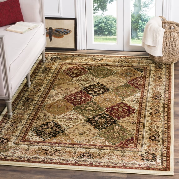 Safavieh Lyndhurst Oliva Floral Area Rug, Multi/Ivory, 5'3" x 7'6"