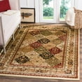 thumbnail image 1 of SAFAVIEH Lyndhurst Oliva Traditional Bordered Area Rug, Multi/Ivory, 6' x 6' Square, 1 of 6