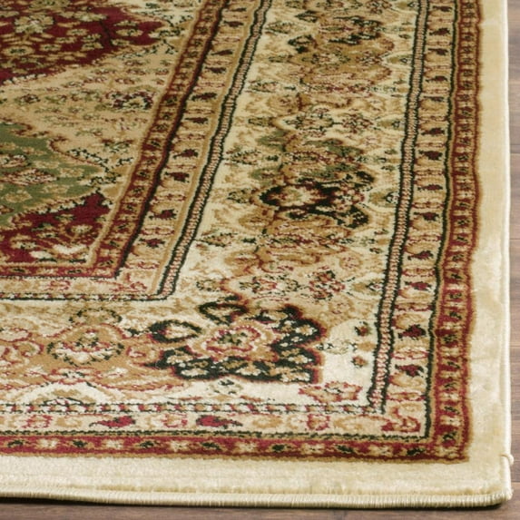 SAFAVIEH Lyndhurst Oliva Traditional Bordered Area Rug, Multi/Ivory, 6' x 9'