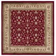 thumbnail image 1 of SAFAVIEH Lyndhurst Pearl Floral Area Rug, Red/Ivory, 5' x 5' Square, 1 of 9