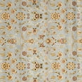thumbnail image 1 of SAFAVIEH Lyndhurst Pearl Traditional Bordered Area Rug, Light Blue/Ivory, 4' x 4' Round, 1 of 3
