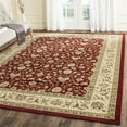 thumbnail image 1 of SAFAVIEH Lyndhurst Pearl Traditional Bordered Area Rug, Red/Ivory, 11' x 15', 1 of 8