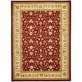 thumbnail image 1 of SAFAVIEH Lyndhurst Pearl Traditional Bordered Area Rug, Red/Ivory, 5'3" x 5'3" Round, 1 of 11