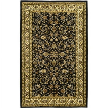 SAFAVIEH Lyndhurst Priscilla Traditional Bordered Area Rug, Sage/Ivory, 8' x 11'