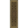 thumbnail image 1 of SAFAVIEH Lyndhurst Priscilla Traditional Bordered Runner Rug, Black/Ivory, 2'3" x 16', 1 of 5
