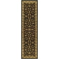 thumbnail image 1 of SAFAVIEH Lyndhurst Priscilla Traditional Bordered Runner Rug, Black/Ivory, 2'3" x 6', 1 of 5
