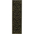 thumbnail image 1 of SAFAVIEH Lyndhurst Rebecca Floral Bordered Area Rug, Black, 5'3" x 7'6", 1 of 5