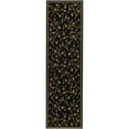 thumbnail image 1 of SAFAVIEH Lyndhurst Rebecca Floral Bordered Runner Rug, Black, 2'3" x 8', 1 of 5