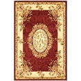 thumbnail image 1 of SAFAVIEH Lyndhurst Regina Traditional Bordered Area Rug, Red/Ivory, 4' x 6', 1 of 8