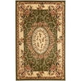 thumbnail image 1 of SAFAVIEH Lyndhurst Regina Traditional Bordered Area Rug, Sage/Ivory, 3'3" x 5'3", 1 of 9