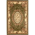 thumbnail image 1 of SAFAVIEH Lyndhurst Regina Traditional Bordered Area Rug, Sage/Ivory, 8' x 8' Round, 1 of 6