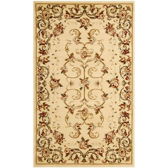 SAFAVIEH Lyndhurst Sophia Floral Vines Area Rug, Ivory, 8' x 11'