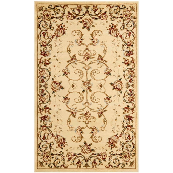 SAFAVIEH Lyndhurst Sophia Floral Vines Area Rug, Ivory, 8' x 11'