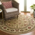 thumbnail image 1 of Safavieh Lyndhurst Victoria Floral Area Rug, Beige/Ivory, 6' x 6' Round, 1 of 12