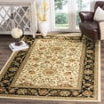 thumbnail image 1 of Safavieh Lyndhurst Victoria Floral Area Rug, Ivory/Black, 2'3" x 4', 1 of 10