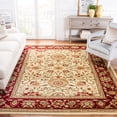 thumbnail image 1 of Safavieh Lyndhurst Victoria Floral Area Rug, Ivory/Red, 8' x 10', 1 of 8