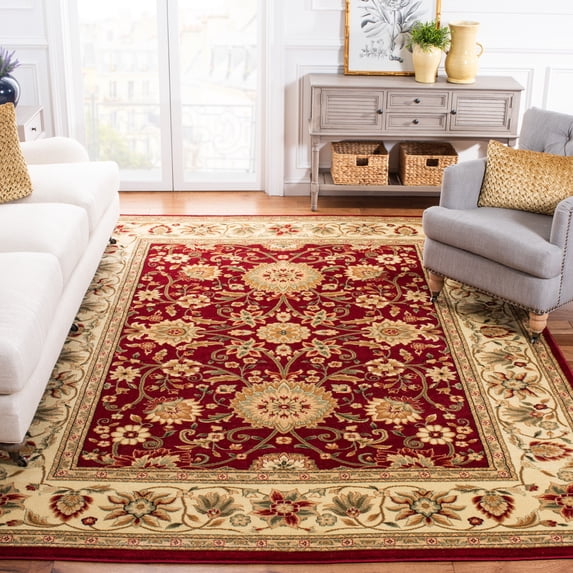 Safavieh Lyndhurst Victoria Floral Area Rug, Red/Ivory, 11' x 15'