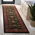 thumbnail image 1 of Safavieh Lyndhurst Victoria Floral Runner Rug, Black/Red, 2'3" x 18', 1 of 12