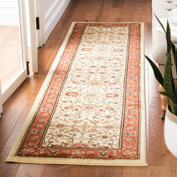Safavieh Lyndhurst Victoria Floral Runner Rug, Ivory/Rust, 2'3" x 6'