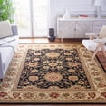 thumbnail image 1 of Safavieh Lyndhurst Victoria Floral Area Rug, Black/Ivory, 8' x 11', 1 of 15