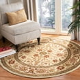 thumbnail image 1 of Safavieh Lyndhurst Victoria Floral Area Rug, Ivory, 5'3" x 5'3" Round, 1 of 9