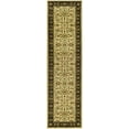 thumbnail image 1 of SAFAVIEH Lyndhurst Victoria Traditional Floral Runner Rug, Ivory/Black, 2'3" x 12', 1 of 6
