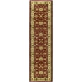 thumbnail image 1 of SAFAVIEH Lyndhurst Victoria Traditional Floral Runner Rug, Red/Ivory, 2'3" x 12', 1 of 10