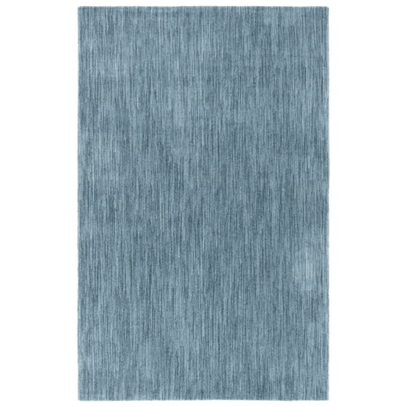 SAFAVIEH Mabel Blaire Solid Area Rug, Blue/Ivory, 8' x 10'