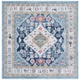 thumbnail image 1 of SAFAVIEH Madison Altan Oriental Area Rug, Light Blue/Ivory, 6'7" x 6'7" Square, 1 of 11