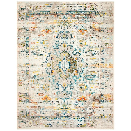 Safavieh Madison Alys Oriental Area Rug, Cream/Blue, 9' x 12'