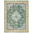 thumbnail image 1 of SAFAVIEH Madison Alys Vintage Traditional Area Rug, Green/Turquoise, 10' x 14', 1 of 9