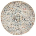 thumbnail image 1 of SAFAVIEH Madison Alys Vintage Traditional Area Rug, Grey/Gold, 3' x 3' Round, 1 of 9
