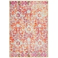 thumbnail image 1 of SAFAVIEH Madison Bayon Geometric Distressed Area Rug, Orange/Ivory, 4' x 6', 1 of 8