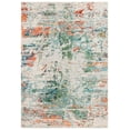 thumbnail image 1 of SAFAVIEH Madison Brooke Abstract Area Rug, Green/Rust, 4' x 6', 1 of 8
