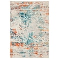 thumbnail image 1 of SAFAVIEH Madison Brooke Vintage Abstract Area Rug, Cream/Orange, 3' x 5', 1 of 8