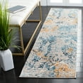 thumbnail image 1 of SAFAVIEH Madison Bryon Abstract Runner Rug, Grey/Blue, 2'2" x 8', 1 of 10