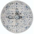 thumbnail image 1 of SAFAVIEH Madison Caden Floral Bordered Area Rug, Ivory/Blue, 6'7" x 6'7" Round, 1 of 9
