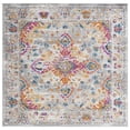 thumbnail image 1 of SAFAVIEH Madison Caden Oriental Area Rug, Grey/Fuchsia, 8' x 8' Square, 1 of 14