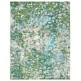 thumbnail image 1 of SAFAVIEH Madison Candelario Abstract Polka Dots Area Rug, Green/Turquoise, 8' x 10', 1 of 8
