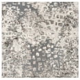 thumbnail image 1 of SAFAVIEH Madison Candelario Abstract Polka Dots Area Rug, Grey/Beige, 6'7" x 6'7" Square, 1 of 8