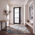 thumbnail image 1 of Safavieh Madison Candelario Abstract Area Rug, Gray/Blue, 4' x 4' Square, 1 of 12