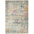 thumbnail image 1 of SAFAVIEH Madison Candelario Abstract Polka Dots Area Rug, Grey/Gold, 5'3" x 7'6", 1 of 8