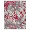 thumbnail image 1 of SAFAVIEH Madison Candelario Abstract Polka Dots Area Rug, Grey/Red, 12' x 15', 1 of 9
