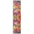 thumbnail image 1 of SAFAVIEH Madison Candelario Abstract Runner Rug, Fuchsia/Gold, 2'2" x 22', 1 of 7