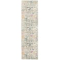 thumbnail image 1 of SAFAVIEH Madison Candelario Abstract Polka Dots Runner Rug, Grey/Gold, 2'2" x 14', 1 of 8