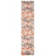 thumbnail image 1 of SAFAVIEH Madison Candelario Abstract Polka Dots Runner Rug, Grey/Orange, 2'2" x 20', 1 of 8